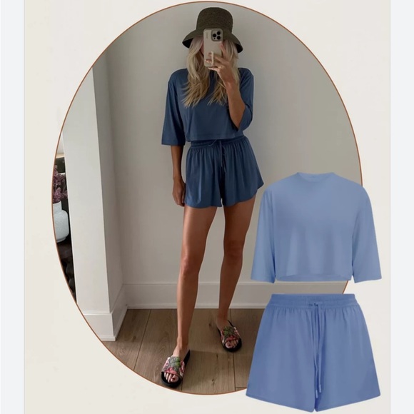 Lululemon Athletica Blue Lounge Set - Picture 5 of 5